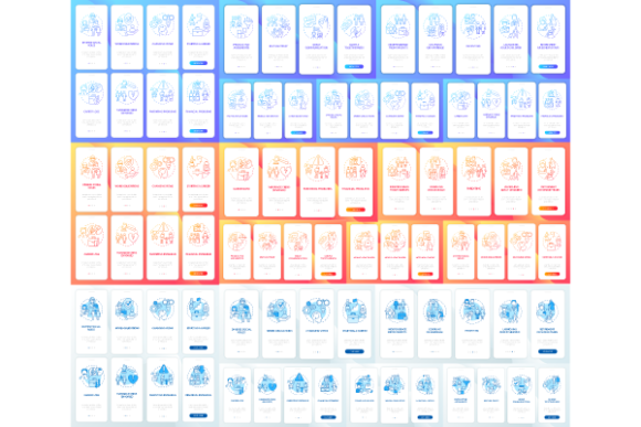 Adulthood Psychology App Page Bundle: Designing for Modern Mental Wellness
