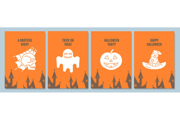 Celebrate Halloween Night Greeting Cards: Evaluating Vector Assets for Modern Design