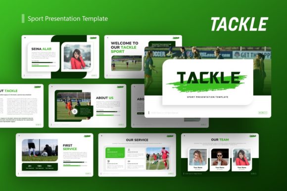 Elevating Visual Storytelling with the Tackle Presentation Template