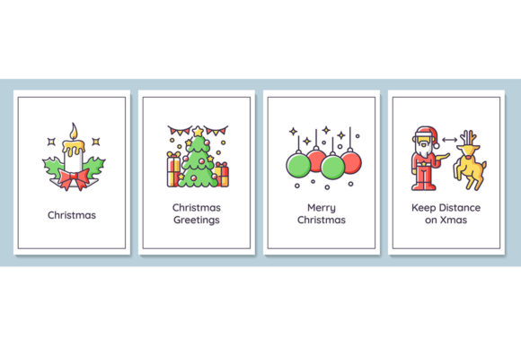 Evaluating Christmas Celebration Greeting Cards for Design Projects