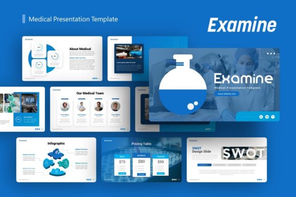 Examine Medical Presentation Template