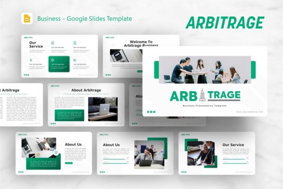 Google Slides Template - Arbitrage: A Versatile Design Tool