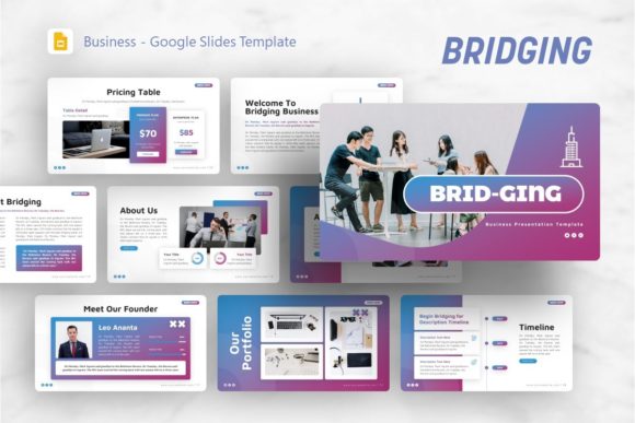 Google Slides Template - Bridging: Design Guide