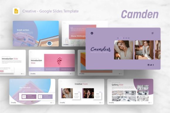 Google Slides Template - Camden: A Practical Guide to Avoiding Common Design Mistakes