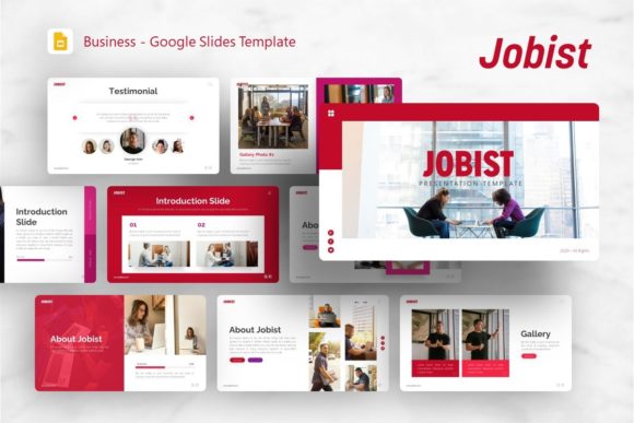 Google Slides Template - Jobist: A Versatile Design Tool