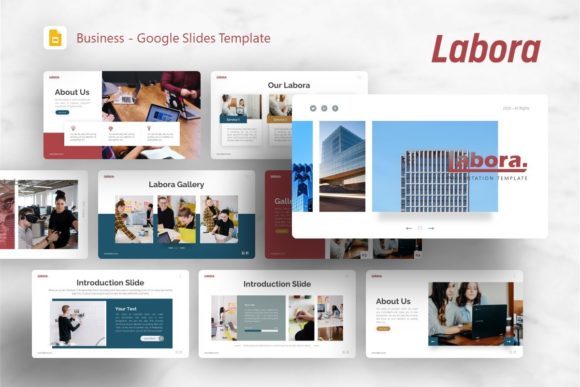 Google Slides Template - Labora: A Practical Design Guide