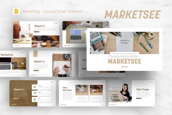 Google Slides Template - Marketsee: A Practical Asset for Modern Presentations