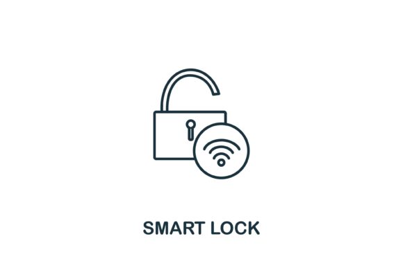 Integrating the Smart Lock Icon into Modern Real Estate and Tech Design