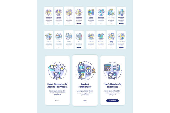 Product Development Onboarding Mobile Design Guide