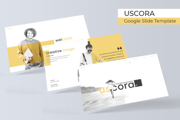 Uscora Google Slide Template: Elevating Modern Visual Communication